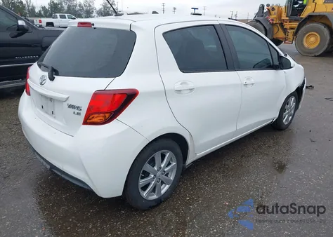 2015 Toyota Yaris Le from USA, damaged, VIN VNKKTUD3XFA017202